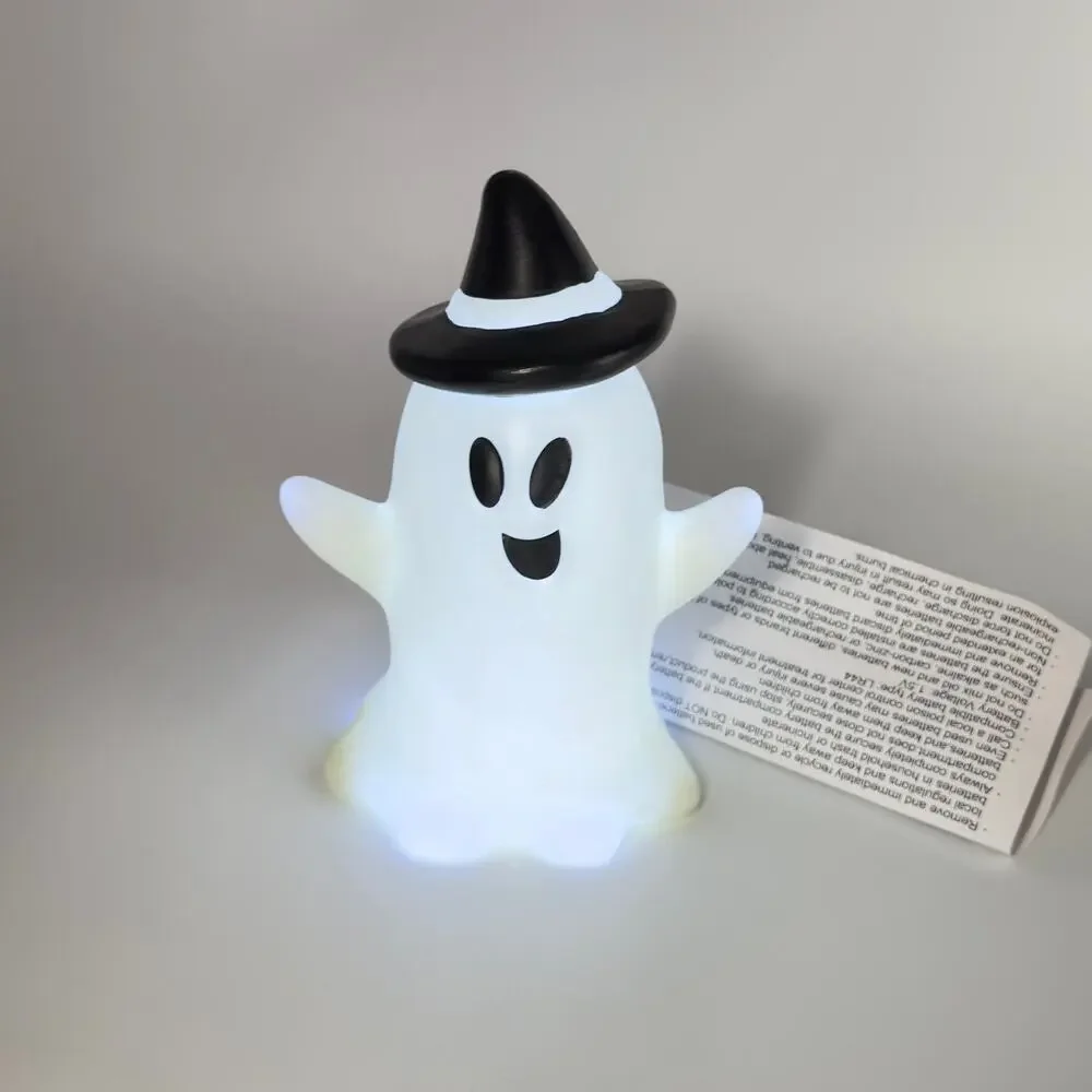 Target Hyde & Eek Ghost In Witch Hat Light Up Lit 6” Blowmold Halloween 2024 NEW
